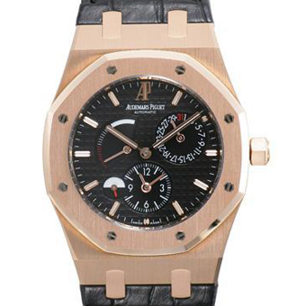 AUDEMARS PIGUET オーデマピゲ ロイヤルオーク コピー 26120OR.OO.D002CR.01 デュアルタイム ブラック